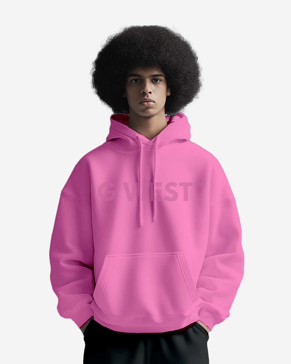 G West Big Chest Logo Mens Hoodie