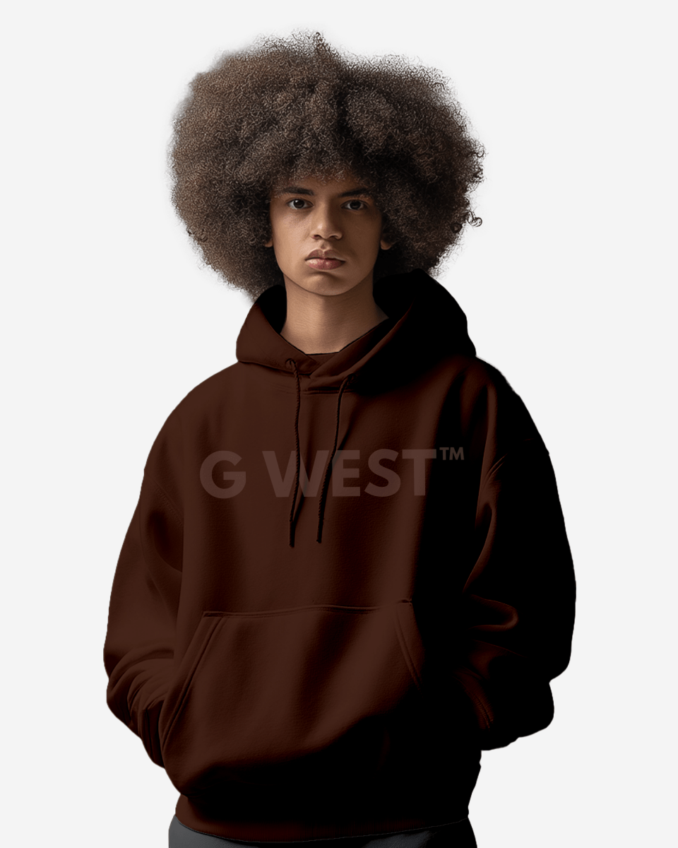 G West Big Chest Logo Mens Hoodie
