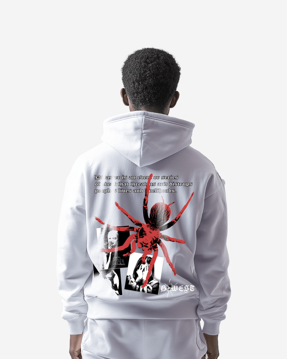 G West Big Spider Oversize Hoodie Mens Style