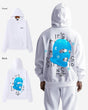 G West Blue Ski Mask Oversized Hoodie