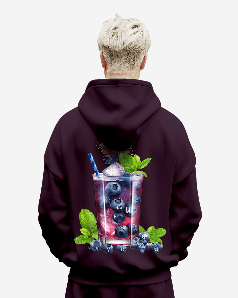 G West Blueberry Mohito Heavy Premium Hoodie