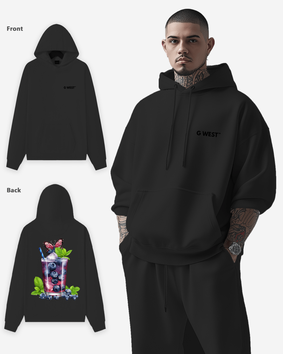 G West Blueberry Mohito Heavy Premium Hoodie
