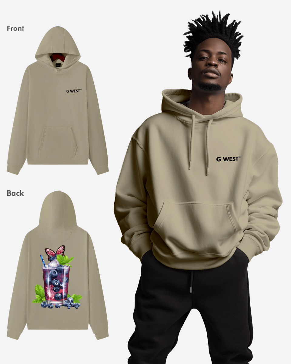 G West Blueberry Mohito Heavy Premium Hoodie