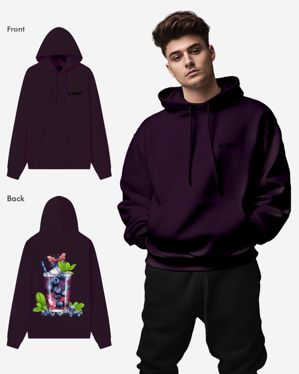 G West Blueberry Mohito Heavy Premium Hoodie