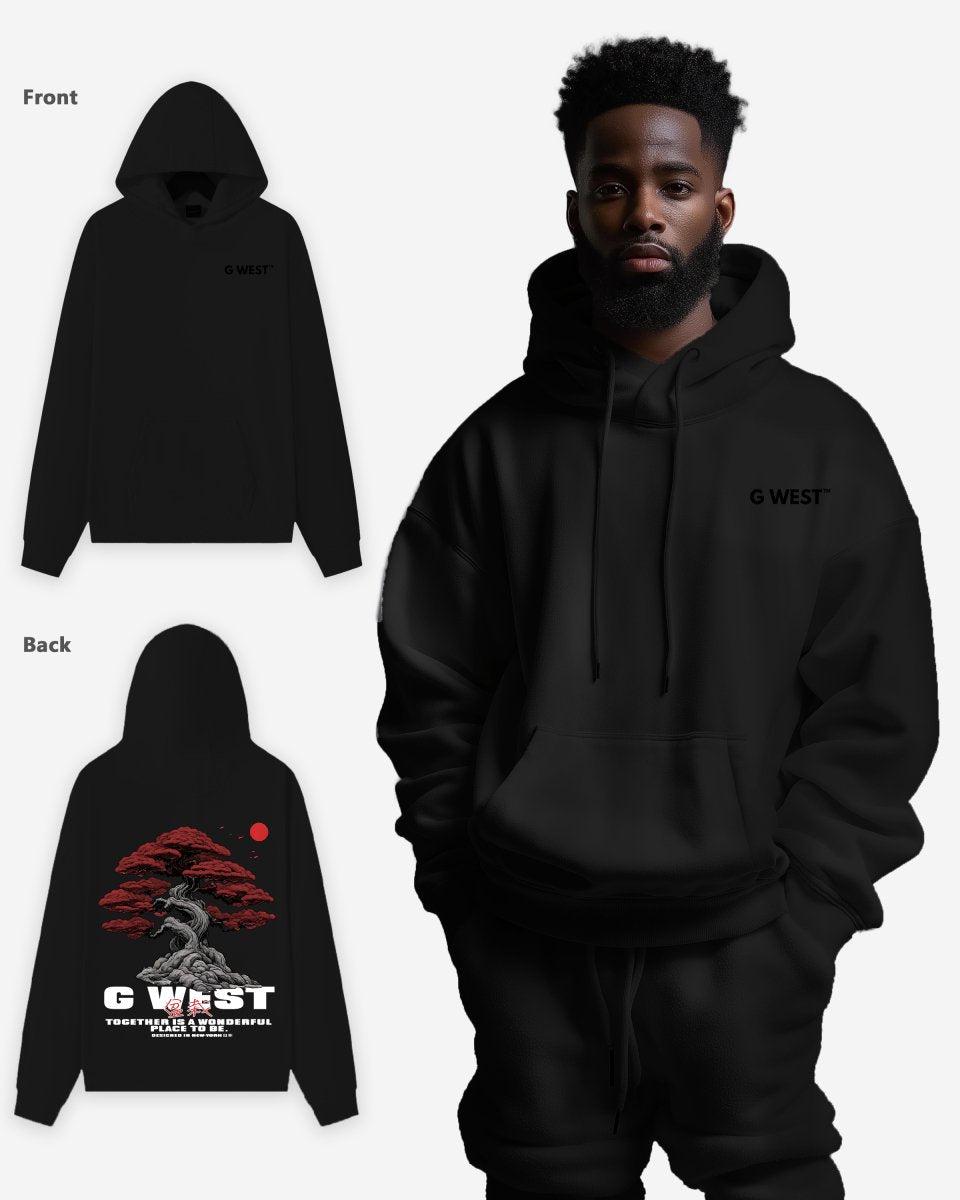 G West Bonsai Tree Oversize Hoodie