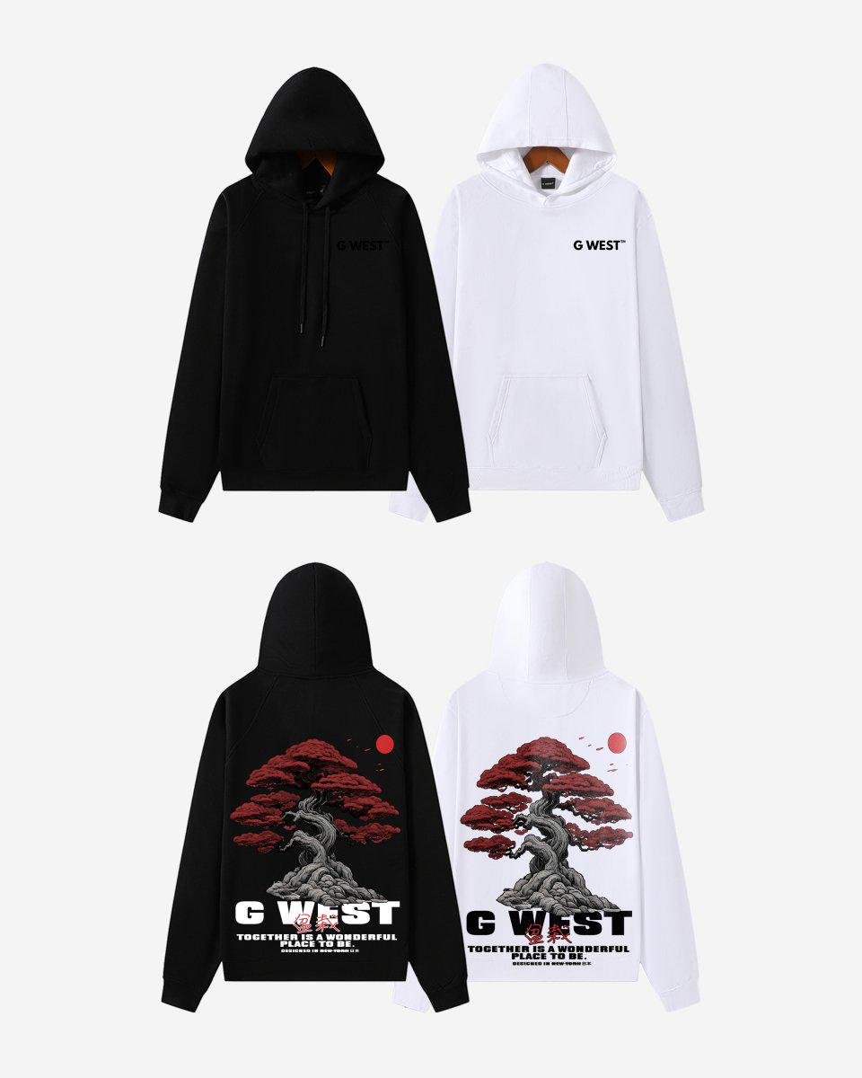 G West Bonsai Tree Oversize Hoodie