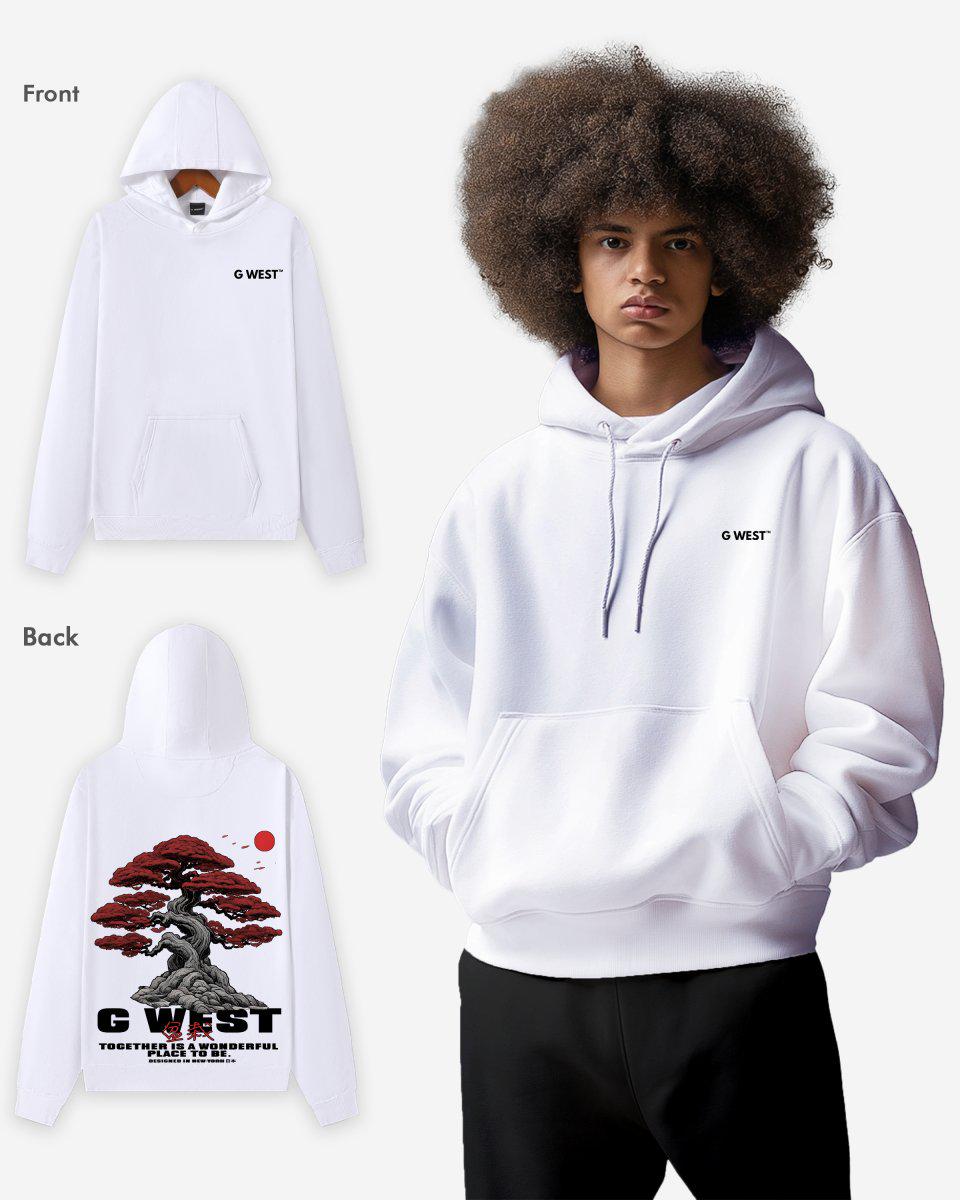 G West Bonsai Tree Oversize Hoodie
