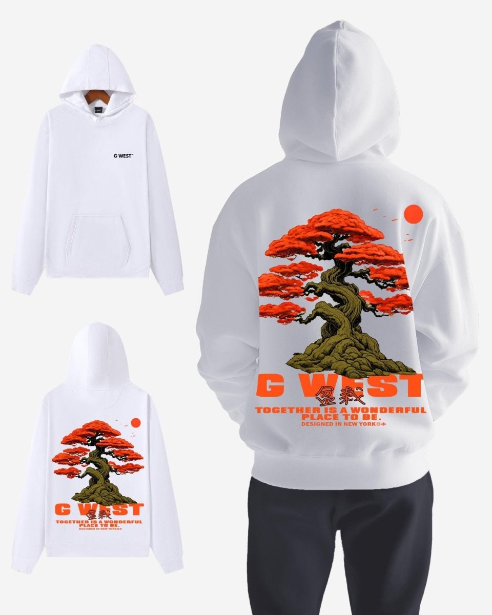 G West Bonsai Tree Oversize Hoodie