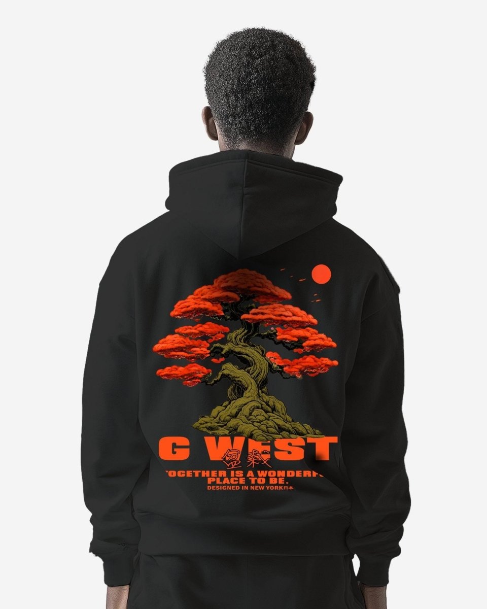G West Bonsai Tree Oversize Hoodie