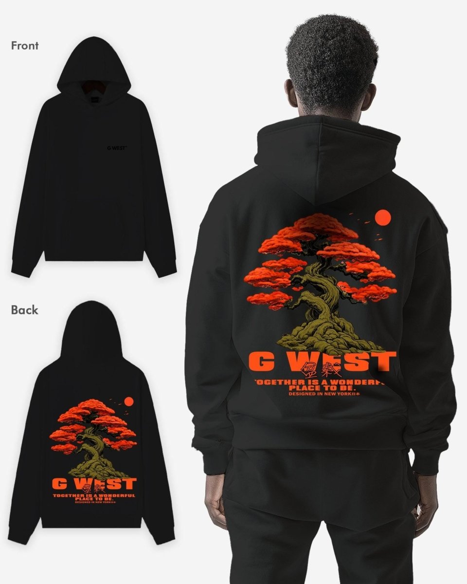 G West Bonsai Tree Oversize Hoodie