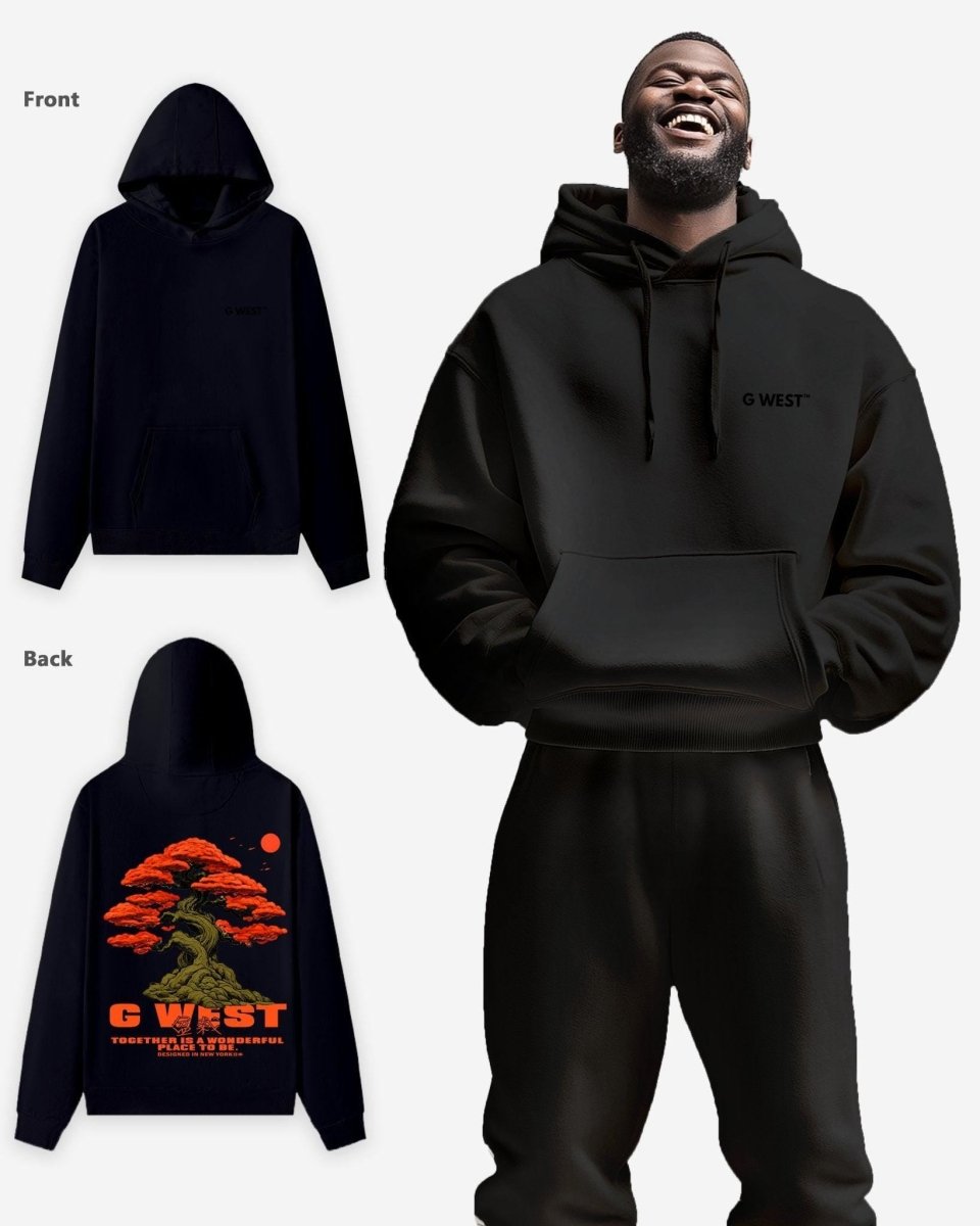 G West Bonsai Tree Oversize Hoodie