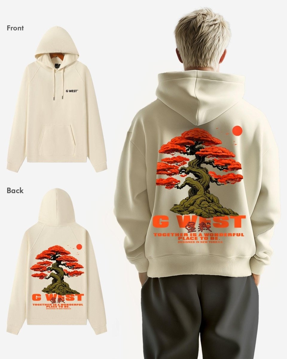 G West Bonsai Tree Oversize Hoodie