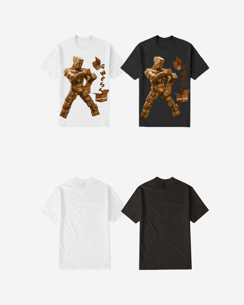 G WEST BOX MAN TEE