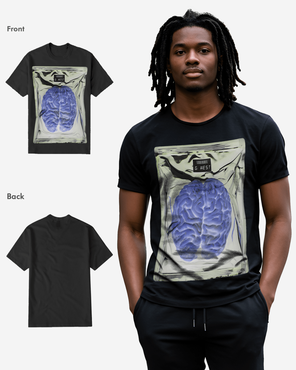 G West Brain Bag Black Tee