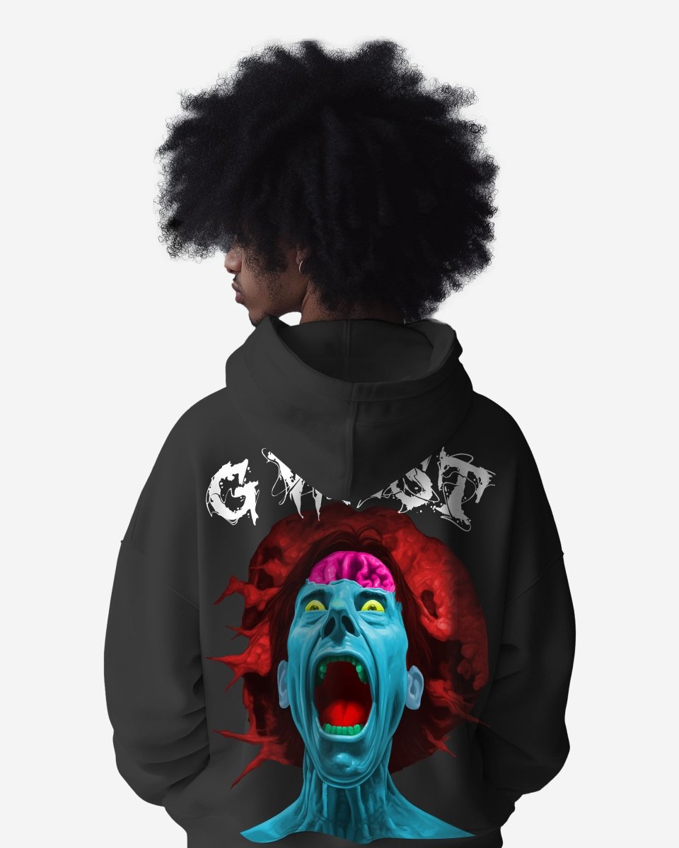 G West Brain Explosion Heavy Premium Oversized Hoodie