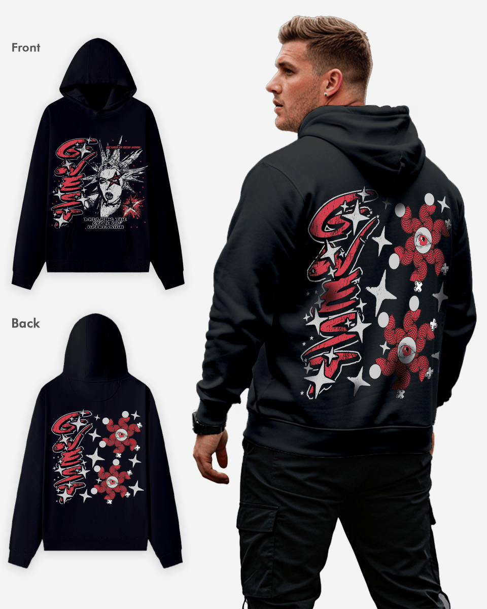 G West Breaking the Cycle Double Hit HOODIE Big and Tall