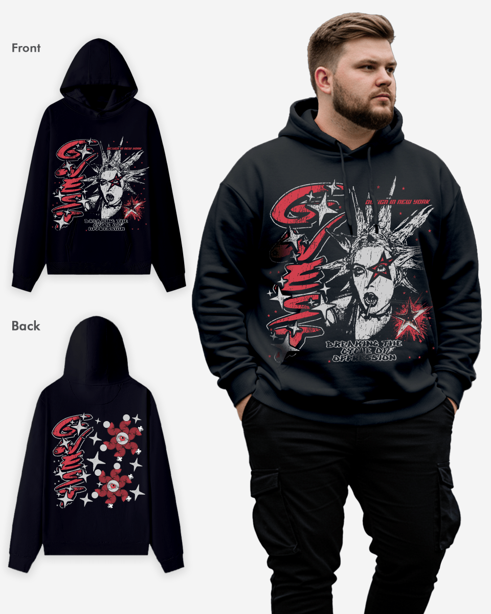 G West Breaking the Cycle Double Hit HOODIE Big and Tall