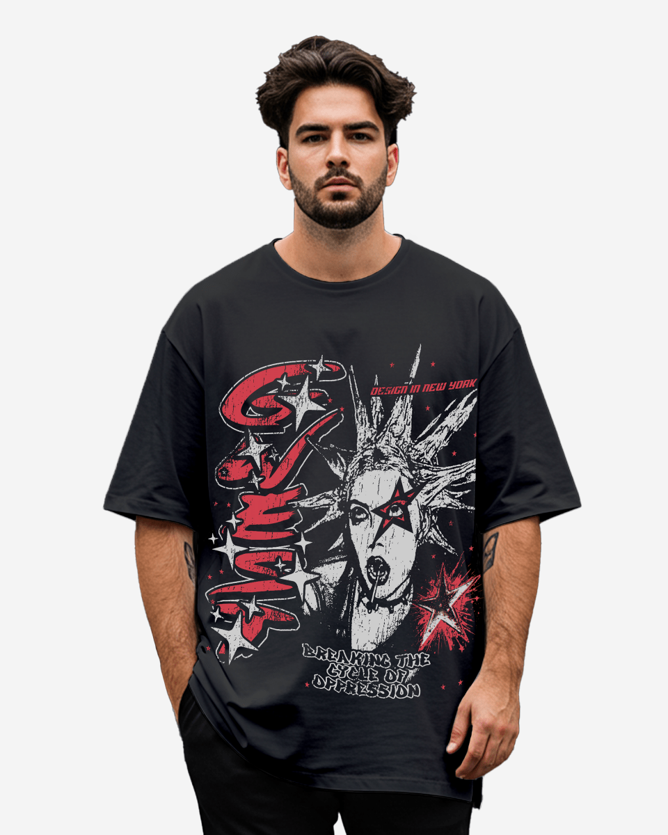 G West Breaking the Cycle Double Hit Tee Big and Tall