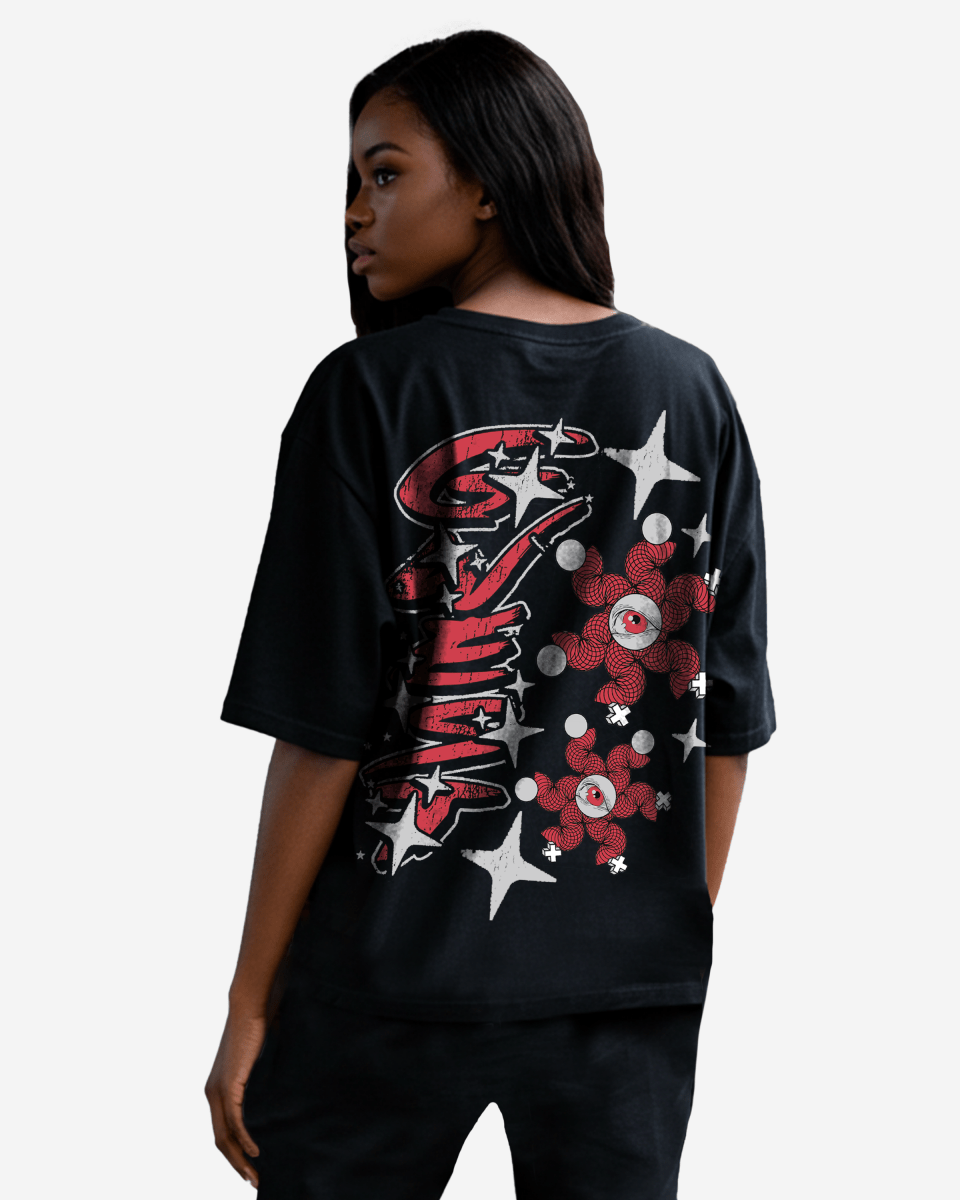 G West Breaking the Cycle Double Sided Premium Oversized Tee - WOMEN