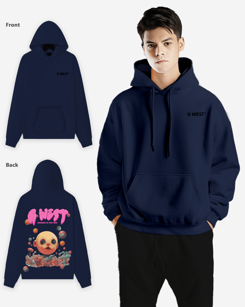 G West Bubble Gum Baby Heavy Premium Hoodie