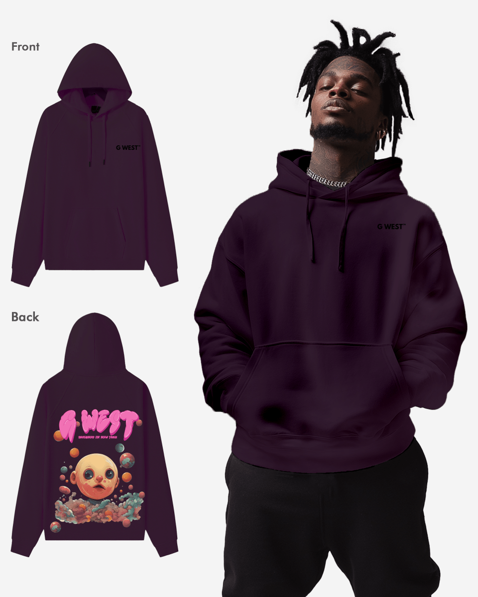 G West Bubble Gum Baby Heavy Premium Hoodie
