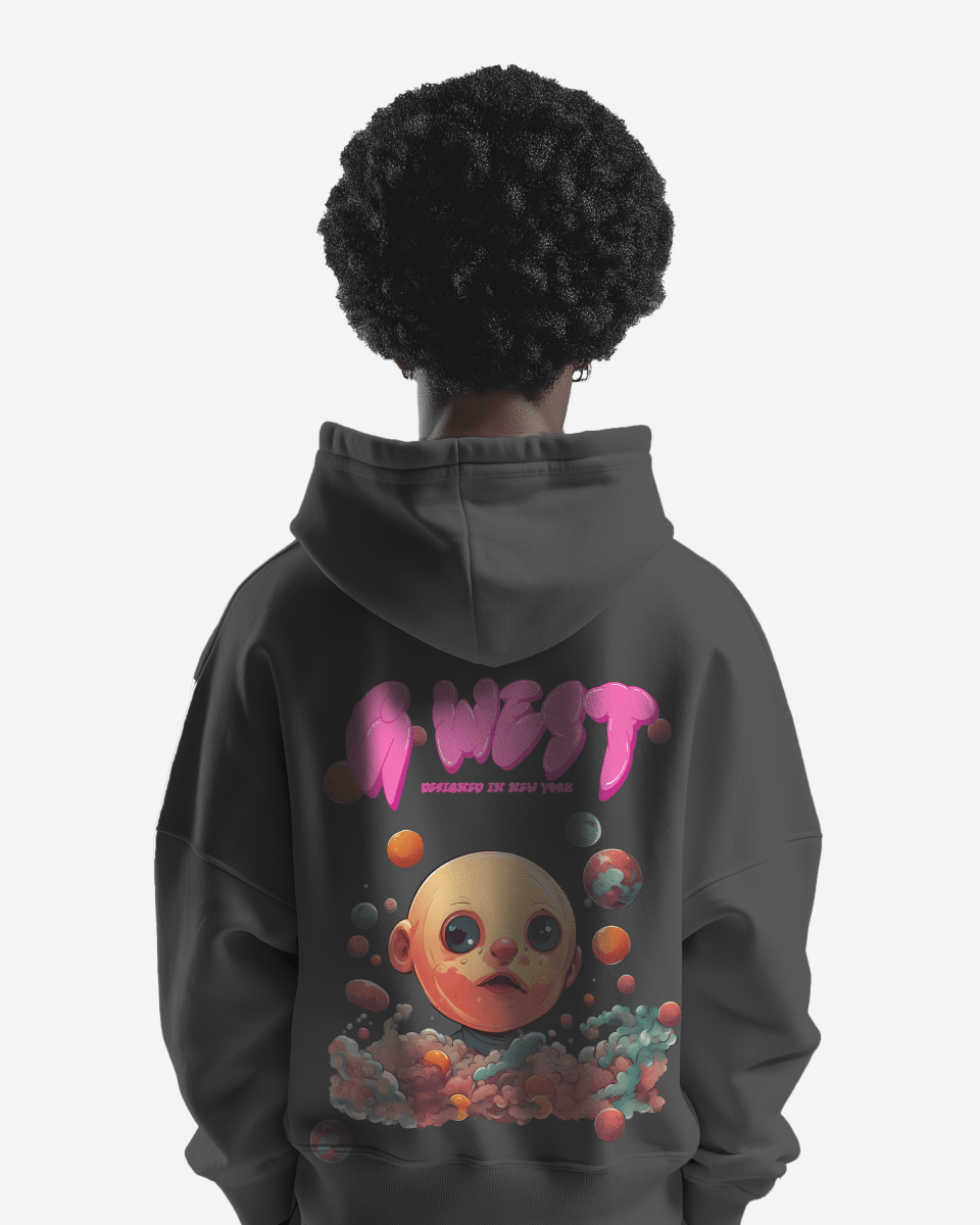 G West Bubble Gum Baby Heavy Premium Hoodie