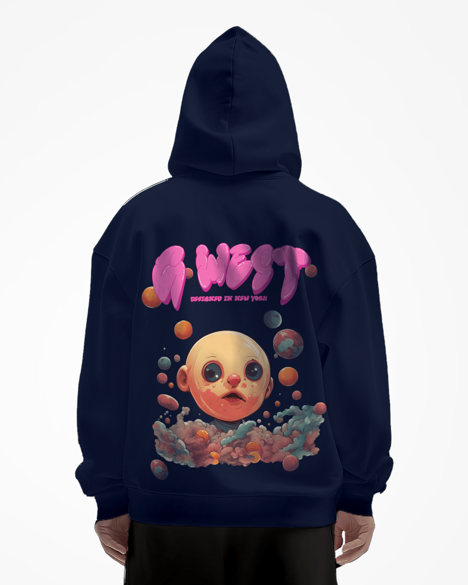 G West Bubble Gum Baby Heavy Premium Hoodie