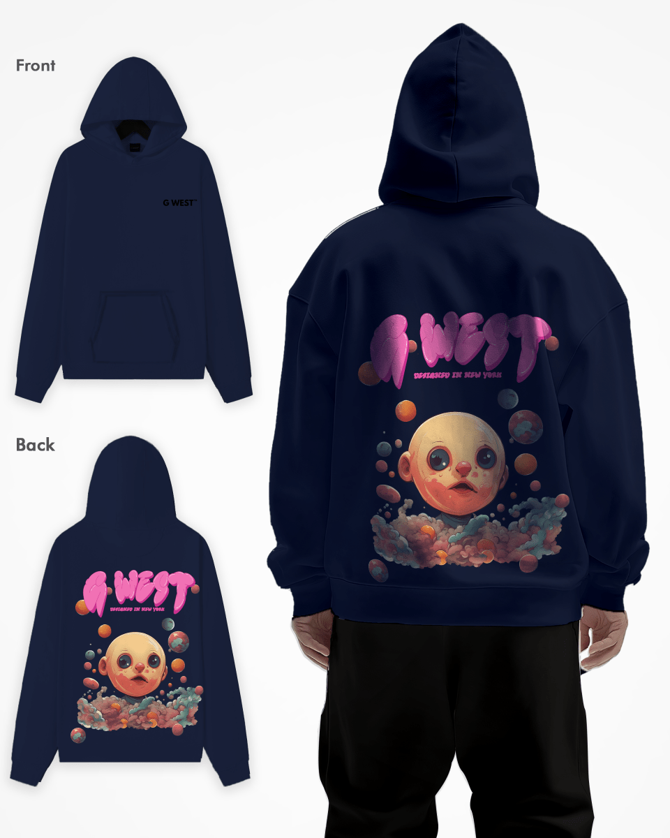 G West Bubble Gum Baby Heavy Premium Hoodie