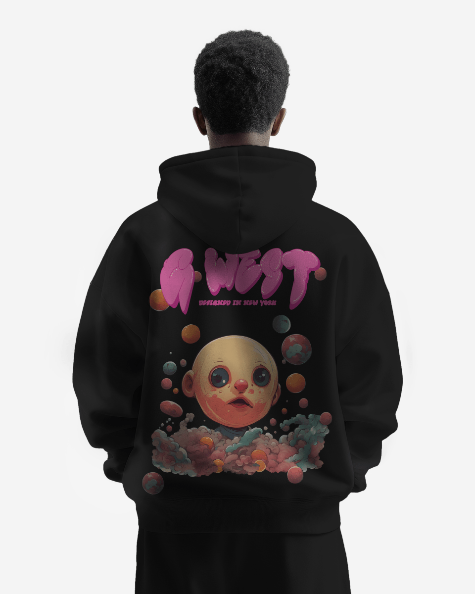 G West Bubble Gum Baby Heavy Premium Hoodie