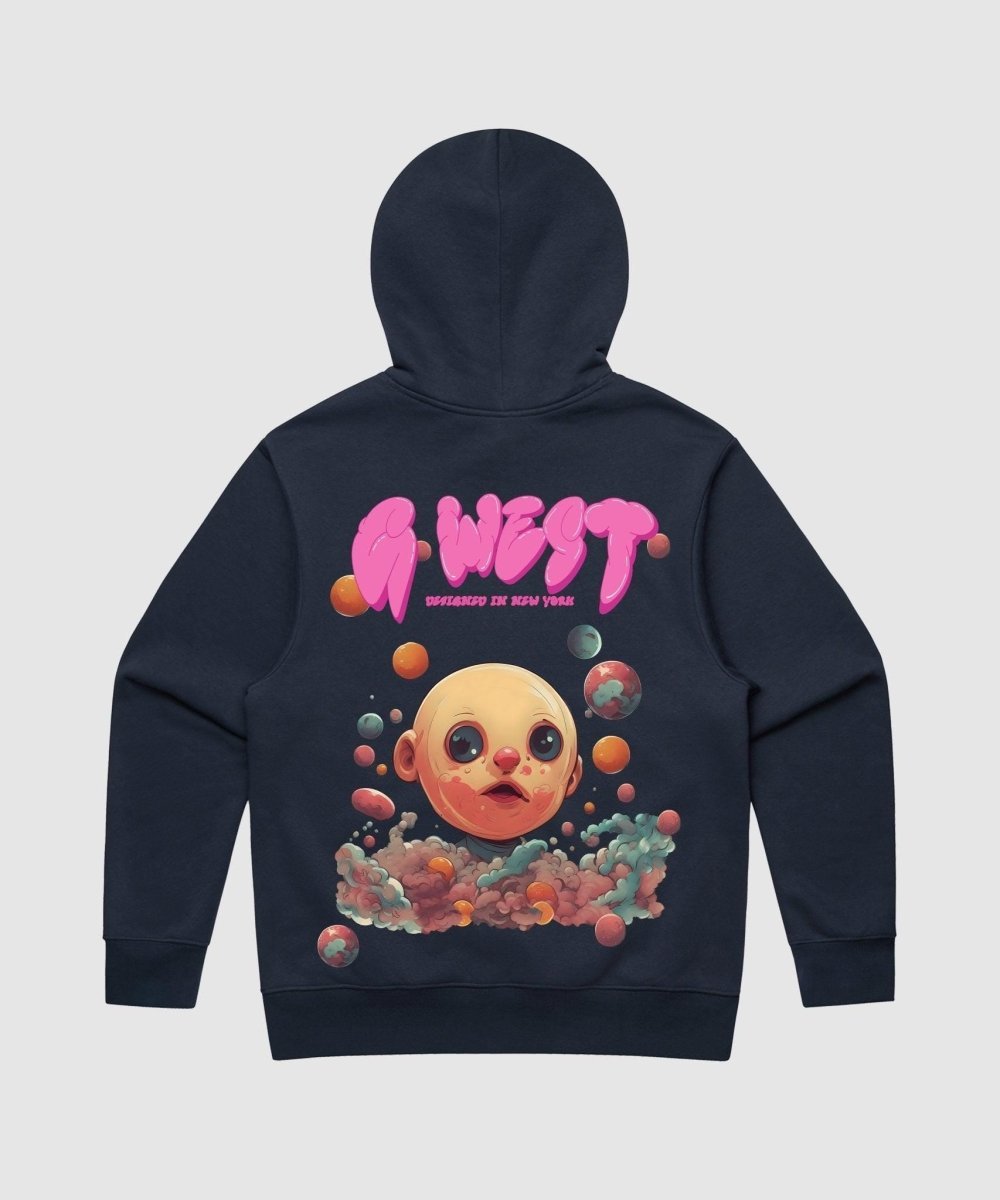 G West Bubble Gum Baby Heavy Premium Hoodie