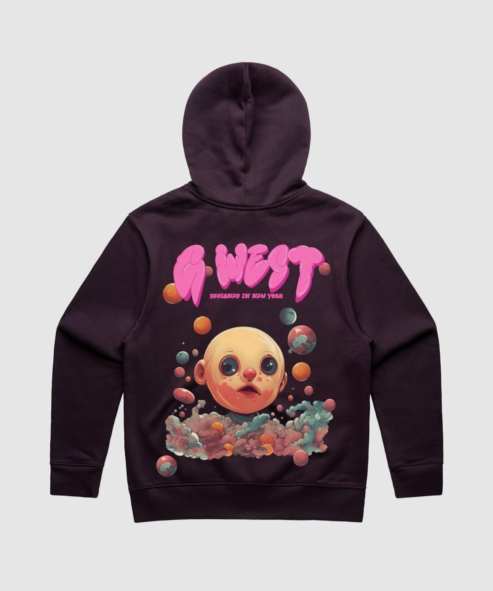 G West Bubble Gum Baby Heavy Premium Hoodie