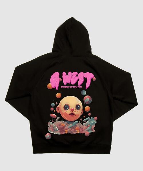 G West Bubble Gum Hoodie Mens Style : Gwhlhd9008 - 4 Colors