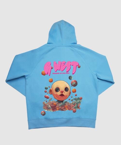 G West Bubble Gum Hoodie Mens Style : Gwhlhd9008 - 4 Colors