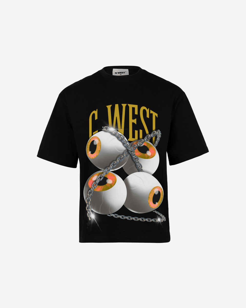 G West chained perception oversized tee