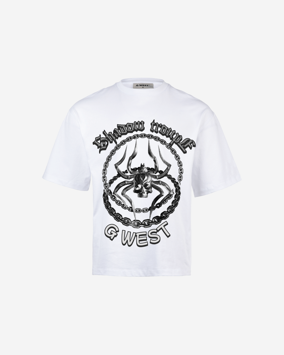 G-WEST CHAINED TO THE STING OVERSIZED TEE