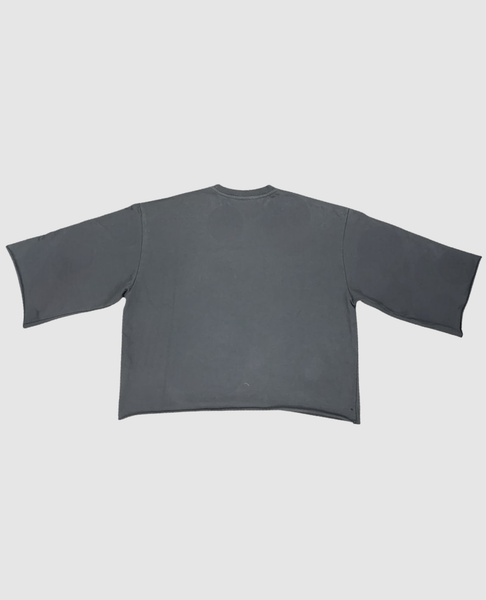 G WEST CLAIN THE CROWN OVERSIZED COTTON JERSEY TEE