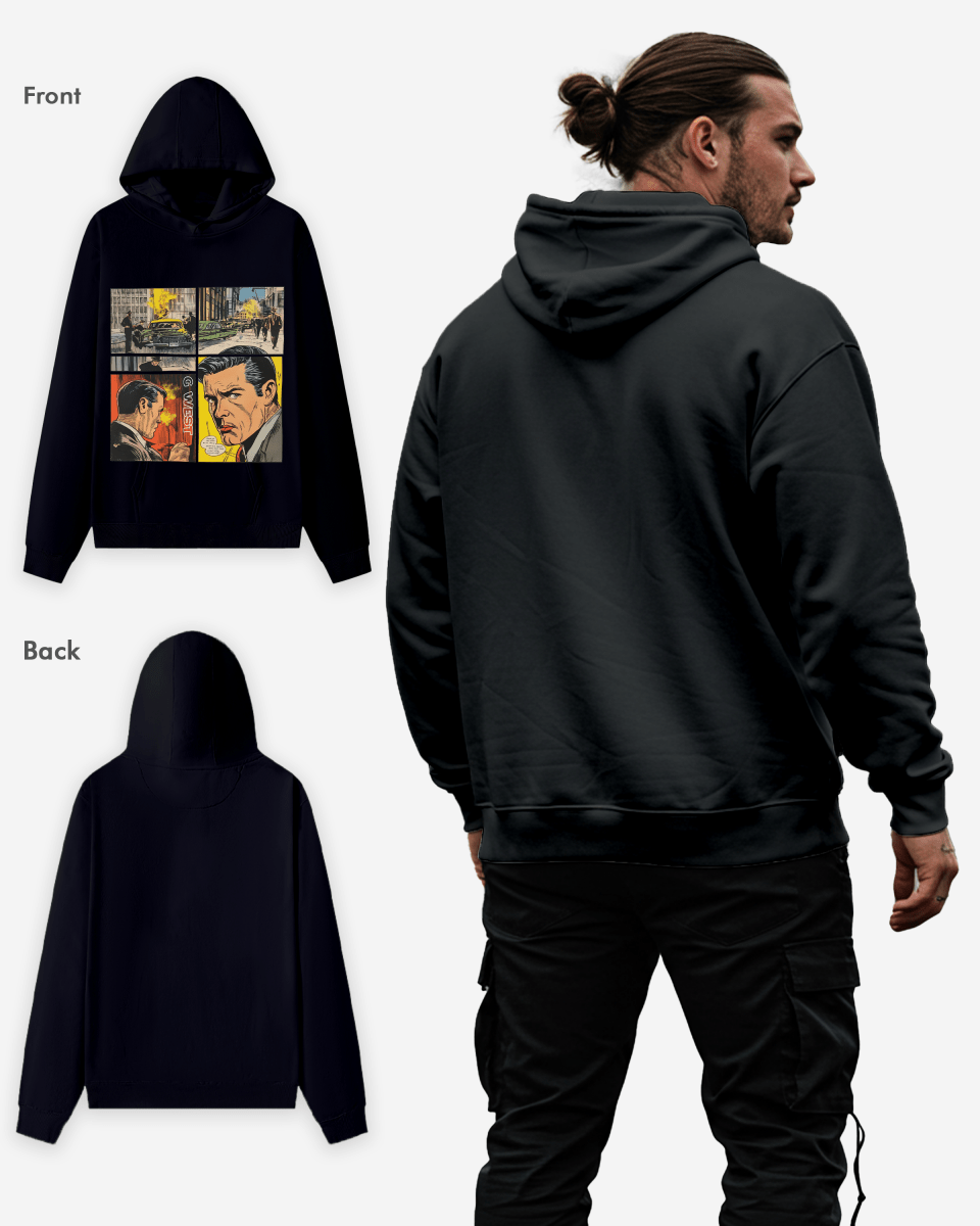 G WEST COMIC HOODIE Big and Tall