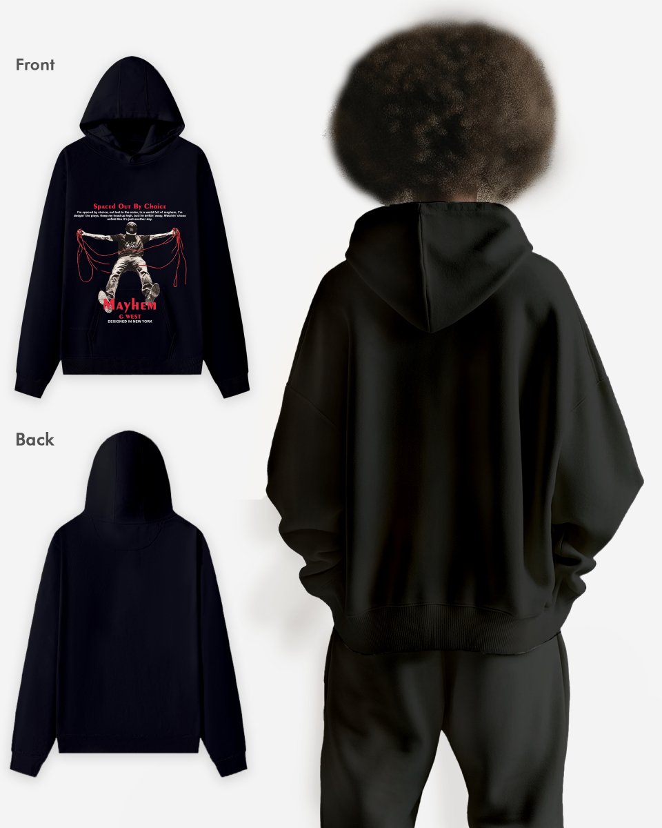 G West Confusion Oversize Hoodie