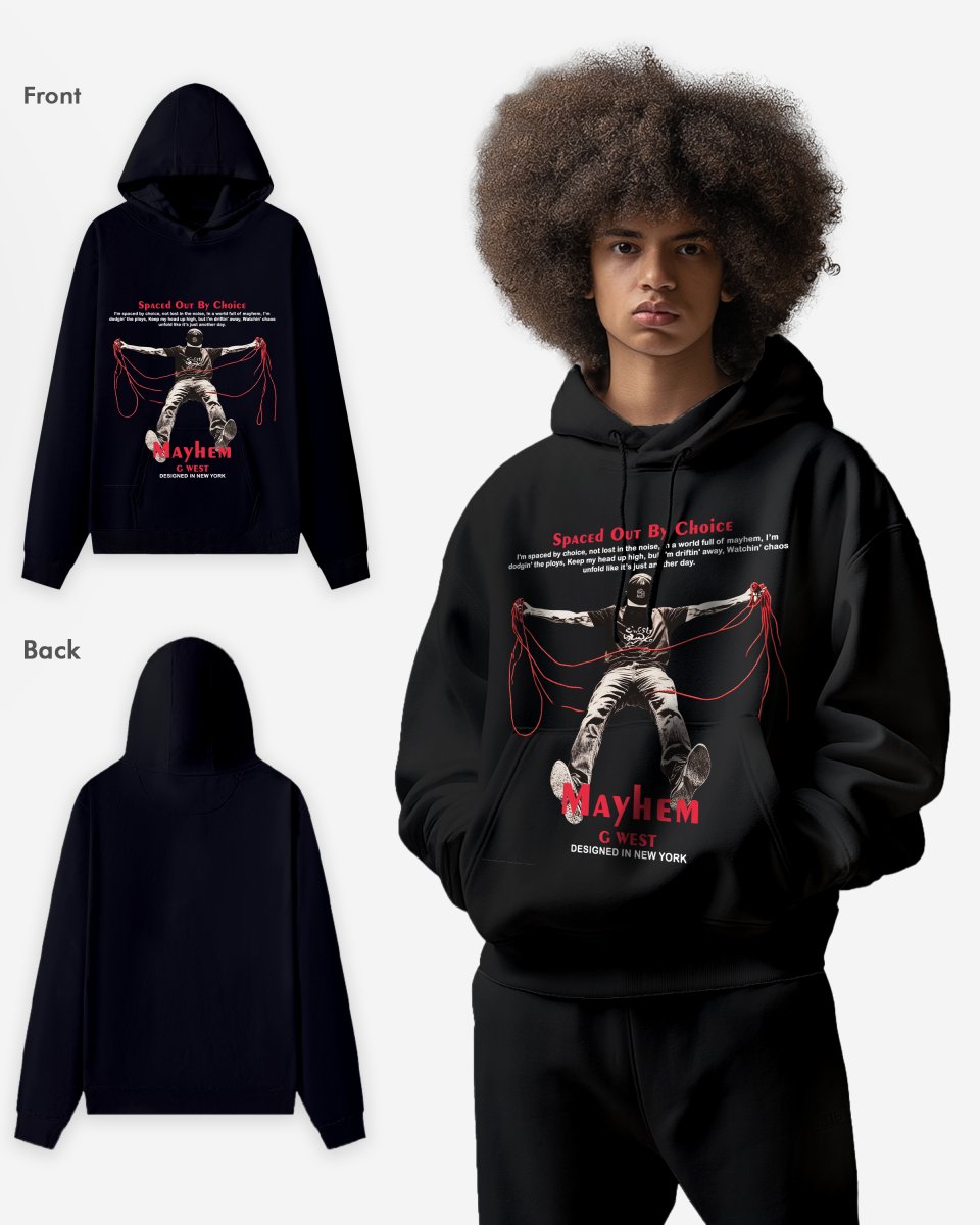 G West Confusion Oversize Hoodie