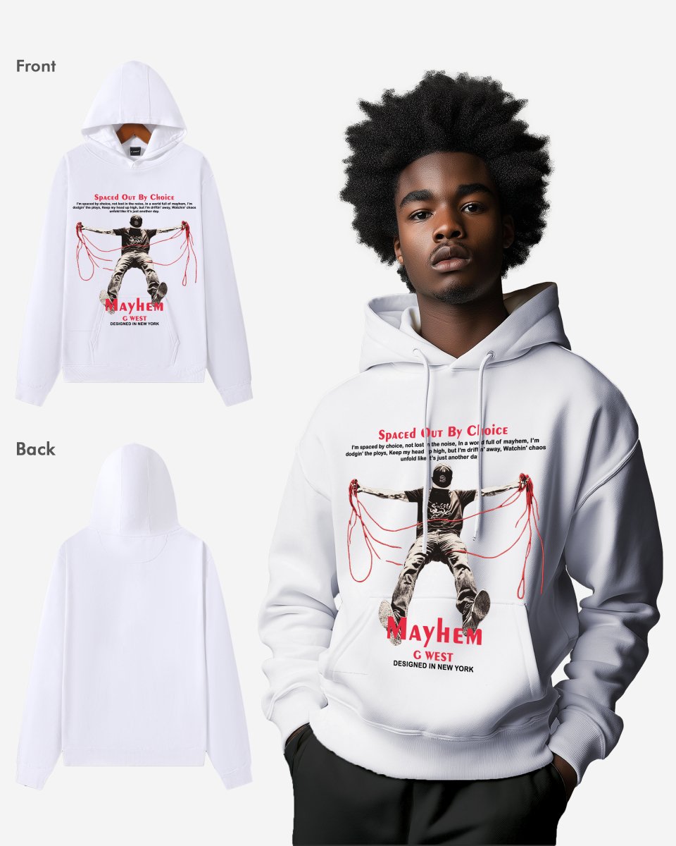 G West Confusion Oversize Hoodie