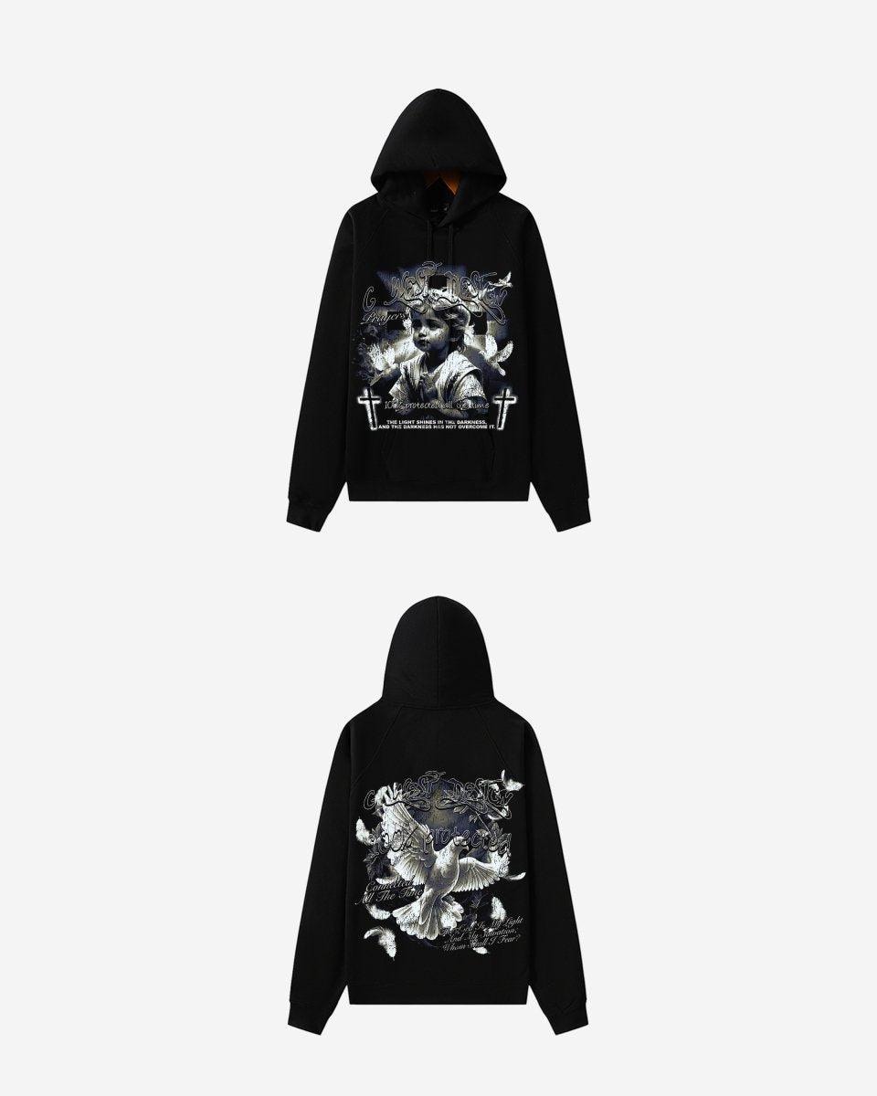 G West Connected All The Time Oversize Hoodie