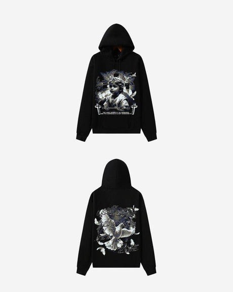 G West Connected All The Time Oversize Hoodie