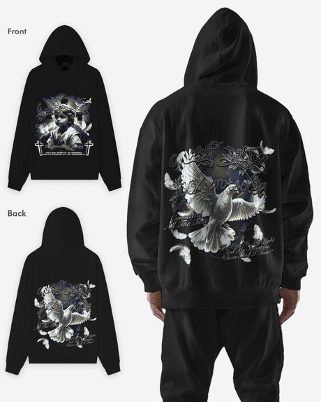 G West Connected All The Time Oversize Hoodie