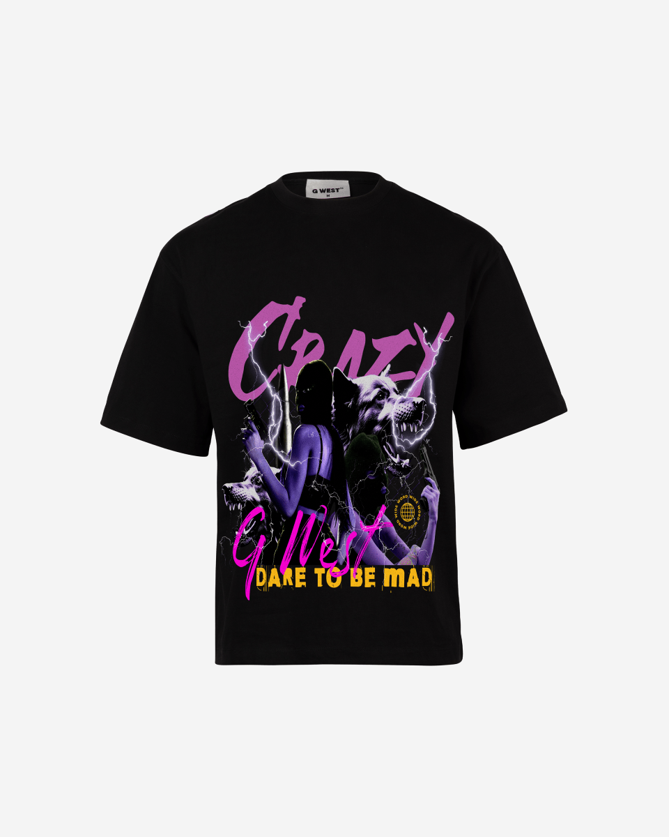G-WEST CRAZY OVERSIZED TEE