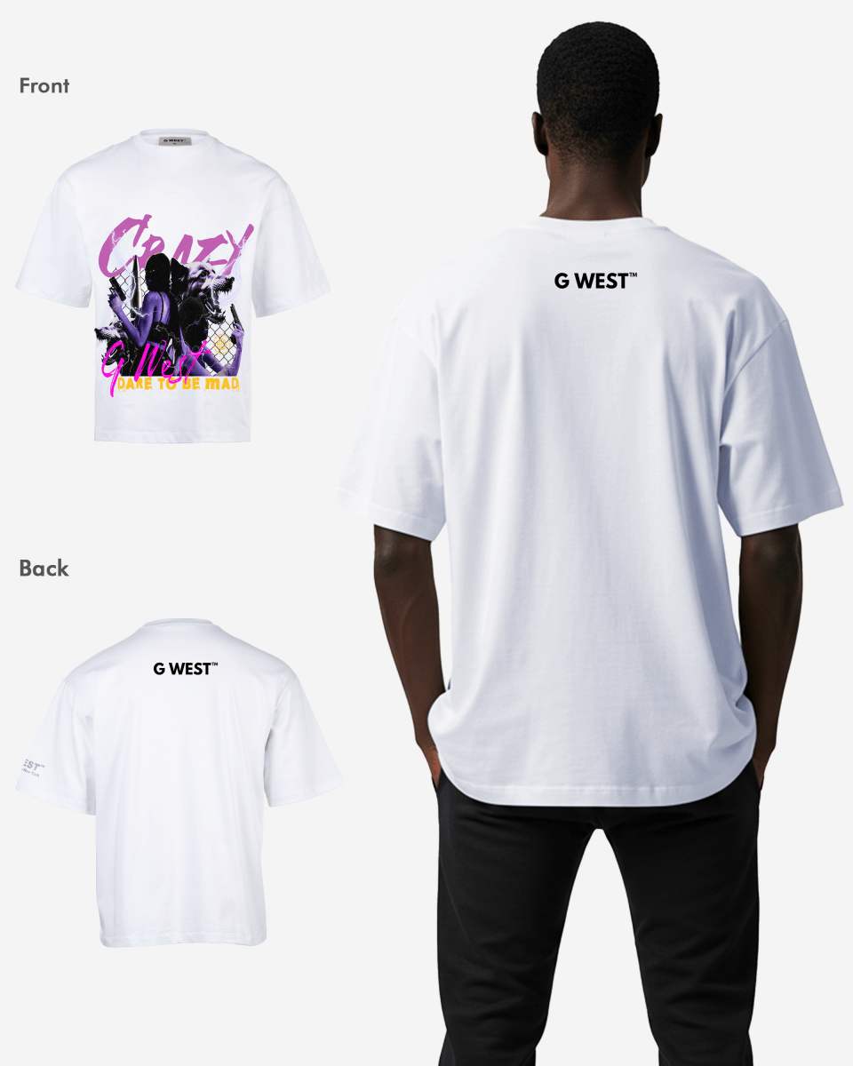 G-WEST CRAZY OVERSIZED TEE