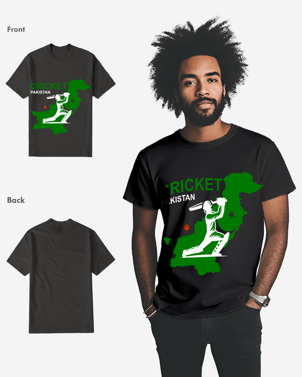 G West Cricket Pakistan T-Shirt