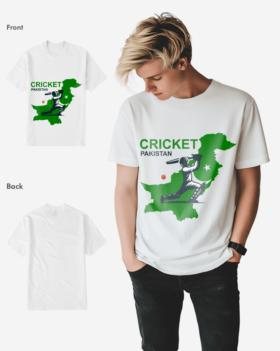 G West Cricket Pakistan T-Shirt