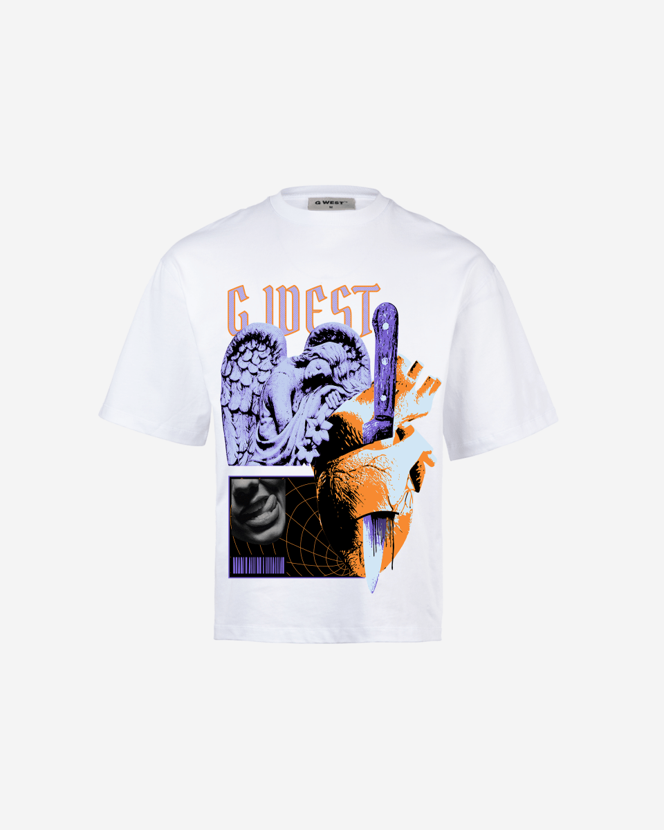 G WEST Cut to the core oversized tee