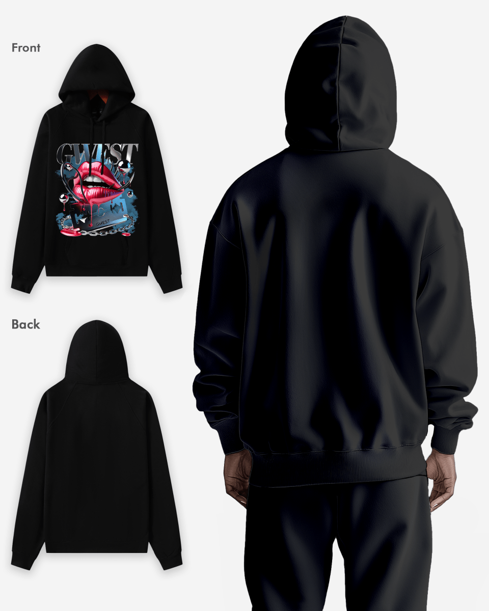 G West Cutting Edge Oversized Hoodie