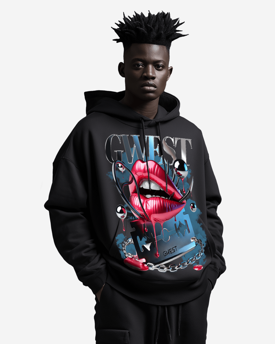 G West Cutting Edge Oversized Hoodie